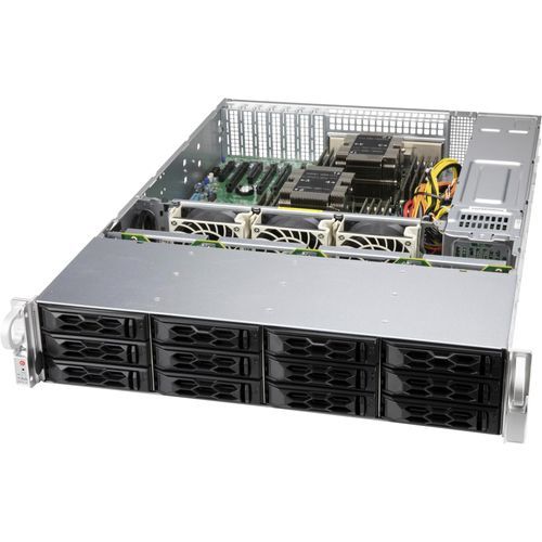 Chasis en bastidor - LA26E1C4-R609LP - SUPERMICRO - 2U / de fondo de panel / de alto rendimiento