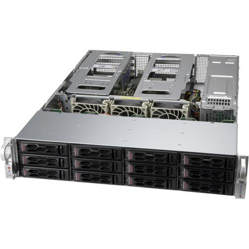 Chasis en bastidor - LA26AC12-R1K23AW - SUPERMICRO - 2U / de fondo de panel / de alto rendimiento