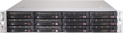Chasis en bastidor - 826BE1C-R609JBOD - SUPERMICRO - 2U / de fondo de panel / para almacenamiento