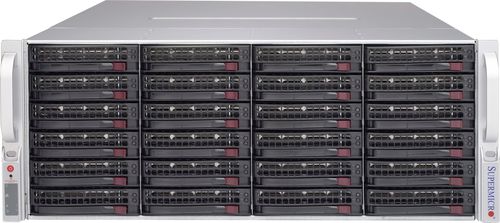 Chasis en bastidor - 847E2C-R1K23JBOD - SUPERMICRO - mini / 4U / de fondo de panel