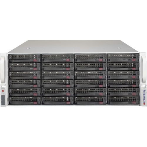 Chasis en bastidor - 846BE2C-R609JBOD - SUPERMICRO - 4U / de fondo de panel / para almacenamiento