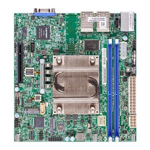 Placa madre mini-ITX - A3SPI-4C-HLN4F - SUPERMICRO - Intel® Atom / Intel® / DDR4 SO-DIMM