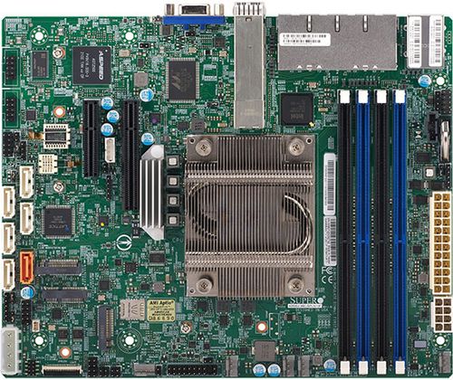 Placa madre FlexATX - A3SSV-8C-SPLN10F - SUPERMICRO - Intel® Atom / Intel® / DDR4-RDIMM