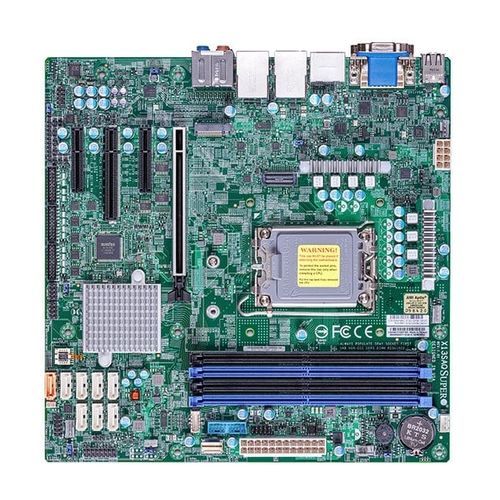 Placa madre micro-ATX - X13SAQ  - SUPERMICRO - Intel® Celeron® / Intel® Core i3 / Intel® Core i5