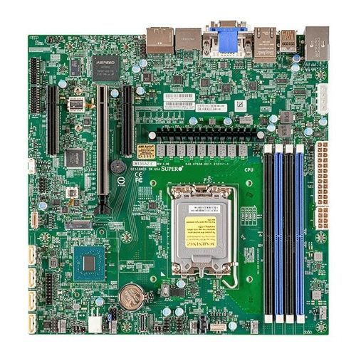 Placa madre micro-ATX - X13SAZ-F - SUPERMICRO - Intel® Celeron® / Intel® Core i3 / Intel® Core i5