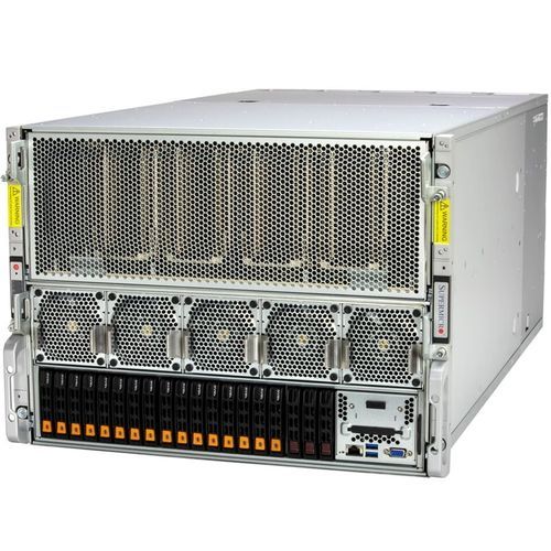 Servidor de vídeo - SYS-821GE-TNHR - SUPERMICRO - de red / GPU / en bastidor