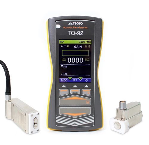Detector de defectos acústico - TQ-92 - TEQTO Estonia OÜ - con transductores múltiples / para END / de mano