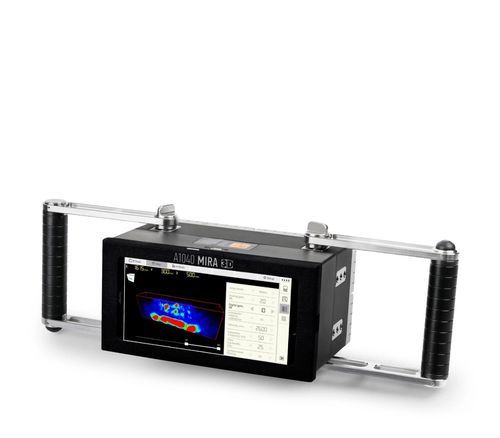 Aparato de inspección PND por ultrasonidos mediante eco de impulso - Mira 3D - TEQTO Estonia OÜ - para tomografía