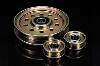 Polea de garganta - The Gear Edges - para transportadores de cinta / de acero / de chapa