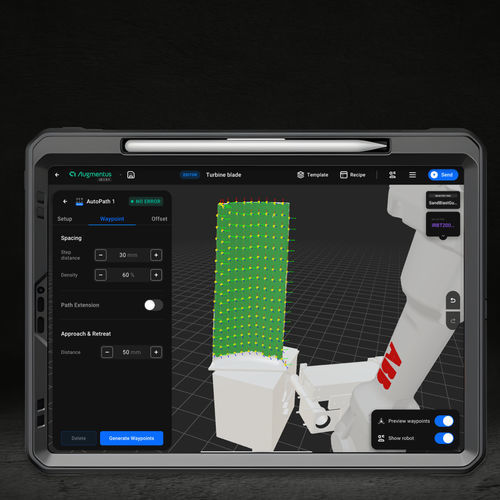 Software de programación de robots - Augmentus - de simulación / de mando / de proceso