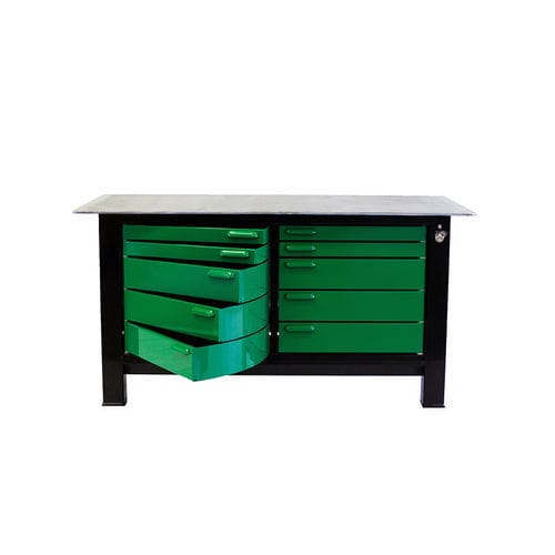 Banco de trabajo de acero - Badass Workbench - para taller / con cajones
