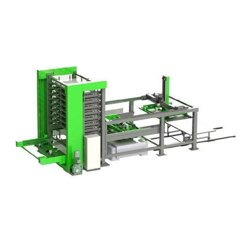 Almacén automático vertical - HYSTORE - Bescutter LLC - para chapas / modular