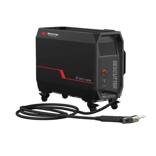 Máquina de soldar láser - Bescutter LLC - por arco / manual / con ruedas
