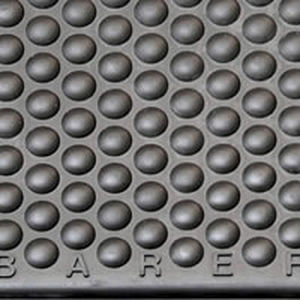 Alfombra de trabajo - BAREFOOT BY BEAGLE, INC. - de burbujas / de caucho nitrilo / de EPDM