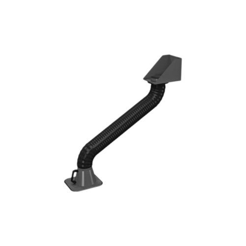 Brazo de extracción telescópico - RA2 Series - Absolent Air Care Group Americas - fijo / de pared / flexible