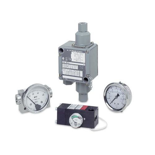 Manómetro diferencial - 8-9893 - Rosedale Products Inc. - analógico / de proceso