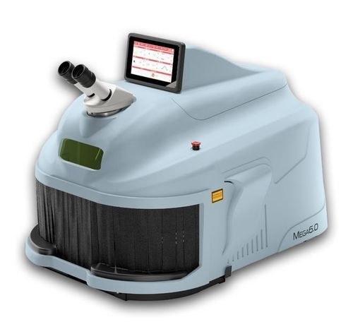Máquina de soldar láser Nd-YAG - MEGA 6.0 - Elettrolaser S.r.l. - automática / benchtop / para oro