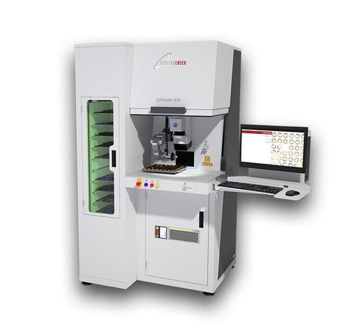 Sistema láser de fibra - Luxmark W15 series - Elettrolaser S.r.l. - de gas / verde / UV