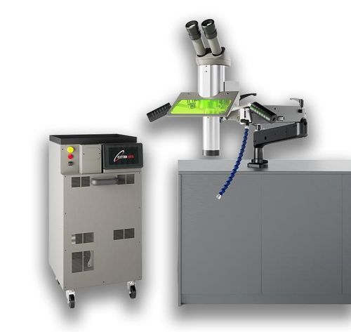 Máquina de soldar láser Nd-YAG - COMBO 200 - Elettrolaser S.r.l. - automática / con ruedas / con carro