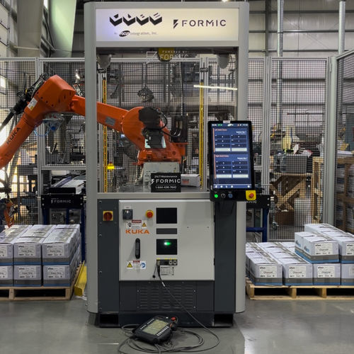 Sistema de paletización robotizado - Formic Technologies - de manipulación / para cajas / automático