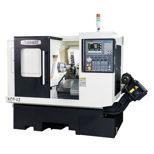 Centro de torneado-fresado CNC - HCP-42 - Jarng Yeong Enterprise Co., Ltd. - horizontal / 2 ejes / con husillos