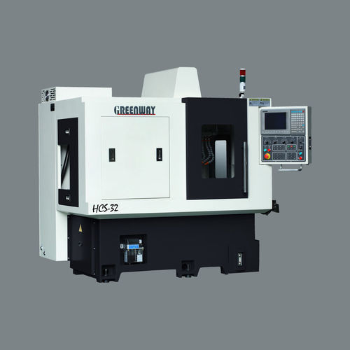 Torno tipo suizo CNC - HCS-32 - Jarng Yeong Enterprise Co., Ltd. - de alta velocidad / potente / de gran rigidez