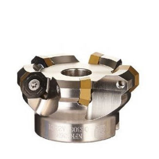 Fresa para planear - NFK436R series - SHAN GIN TOOL - monobloque / de metales no ferrosos / para acero inoxidable