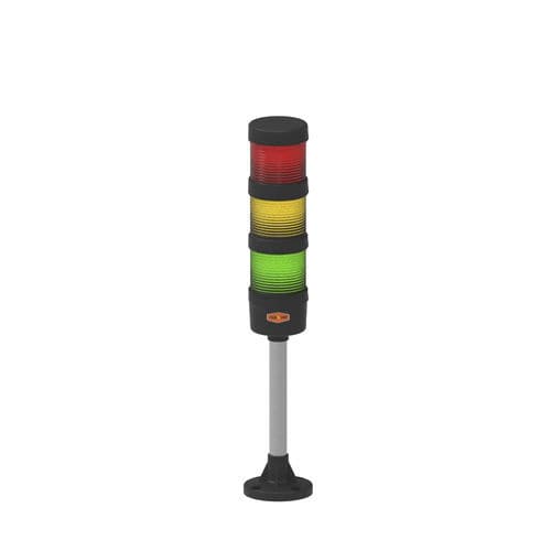 Columna de señalización LED - SL60 series - Stack-Light.com LLC - de flash intermitente / de 3 colores / de 4 colores