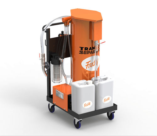 Separador de aceite - Sanborn Technologies - centrífugo / compacto / de superficie