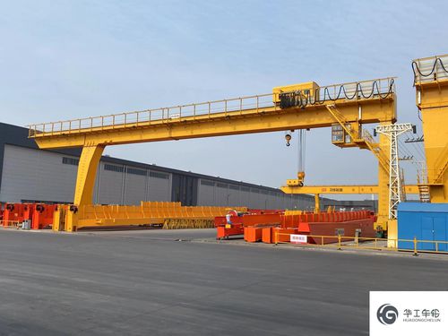 Pórtico en riel - L - HUAGONG INDUSTRY GROUP - para aplicaciones marinas / para taller / para grandes cargas