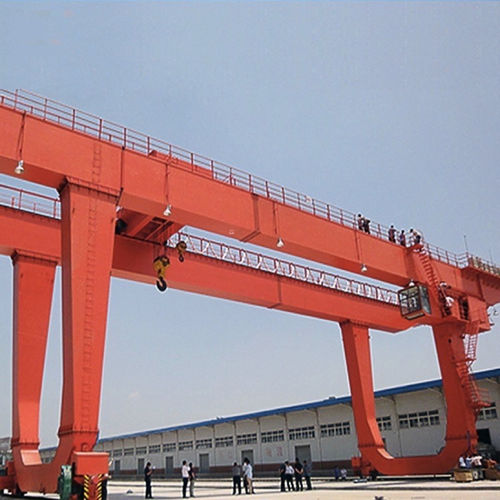 Pórtico de descarga de buque - MG(Type U) - HUAGONG INDUSTRY GROUP - para obras de infraestructura / de riel doble / eléctrico