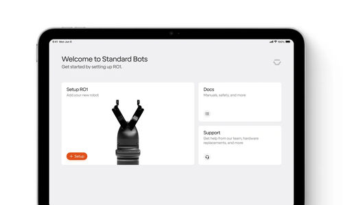 Software de programación de robots - Standard Bots - para la robótica