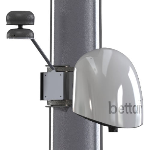 Sensor de calidad de aire con anemómetro - DNOTA - de exterior / de CO2 / temperatura