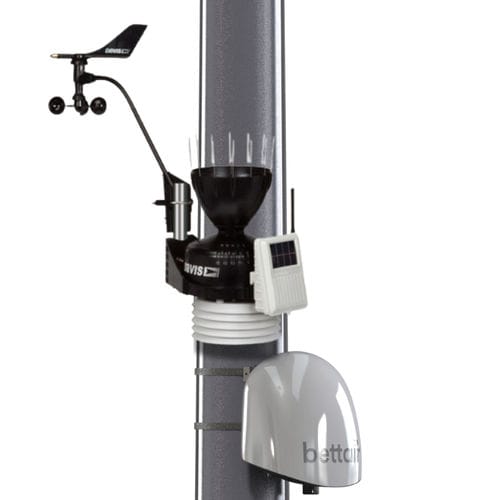 Sensor de calidad de aire con estación meteorológica - DNOTA - de exterior / de CO2 / VOC