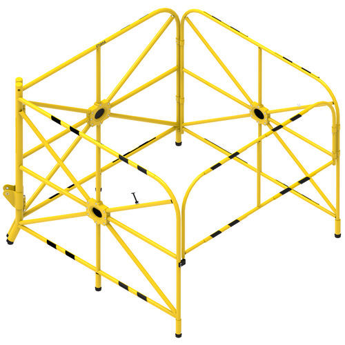 Barrera anticaída - IN-2324 XTIRPA - GLOBESTOCK Safety - portátil / modular / para pasamanos