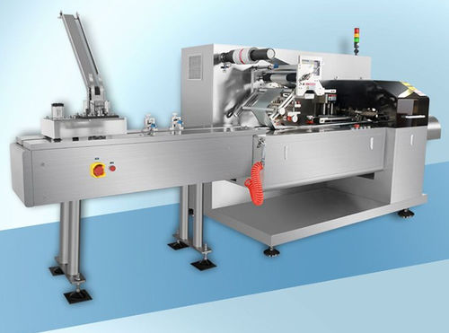 Máquina de acondicionamiento tipo almohada - RQ-HPP-180 - Guangdong Rich Packing Machinery Co., Ltd. - controlada por PLC / servoaccionada / continua