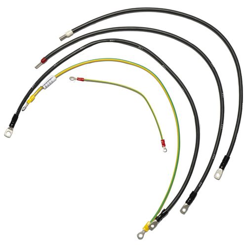 Cable eléctrico de alimentación - STEFAL Srl - aislado / para cargador de batería / flexible