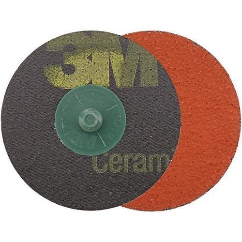 Disco abrasivo de cerámica - Cubitron Roloc - Solventum - para rectificado / para acabado / para limpieza de superficies