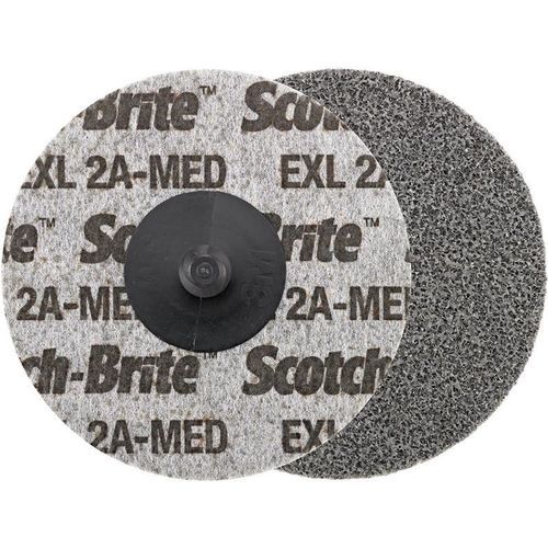 Disco abrasivo para rectificado - Roloc - Solventum - para acabado / para metal / de montaje rápido