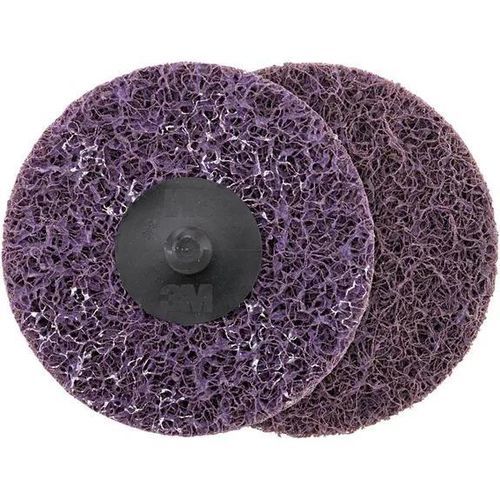 Disco abrasivo para limpieza de superficies - ROLOC - Solventum - para desbarbado / de desherrumbramiento / de limpieza