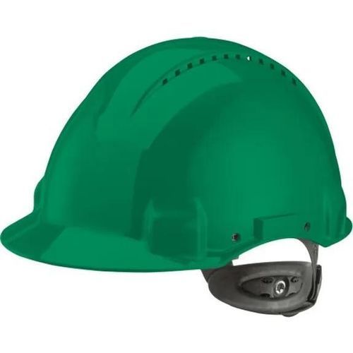 Casco para obras - G3000N - Solventum - a prueba de choques / ABS / verde