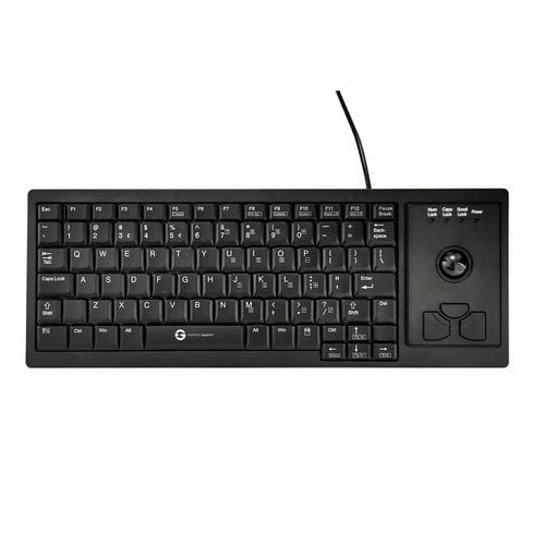 Teclado de mesa - KPL-U20130 - GETT Asia Ltd. - con interruptores de tijera / 83 teclas / con trackball