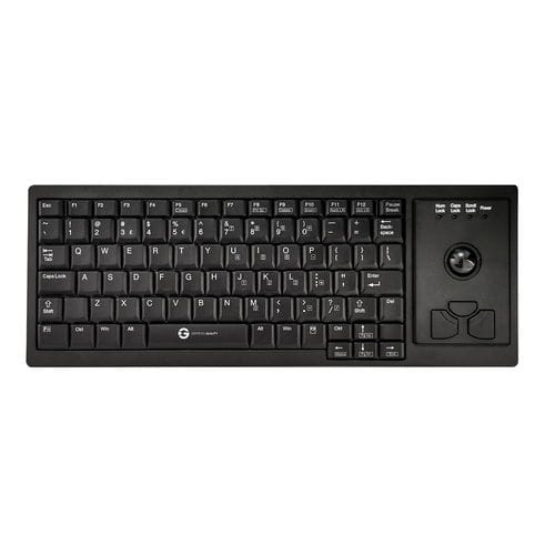 Teclado de mesa - KPL-G20130 - GETT Asia Ltd. - con interruptores de tijera / 83 teclas / con trackball