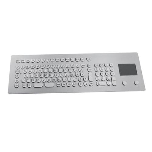 Teclado empotrable - KV17200 - GETT Asia Ltd. - capacitivo / 105 teclas / con alfombrilla táctil
