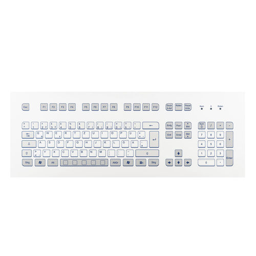 Teclado en bastidor - KS18273 - GETT Asia Ltd. - de membrana / 105 teclas / industrial