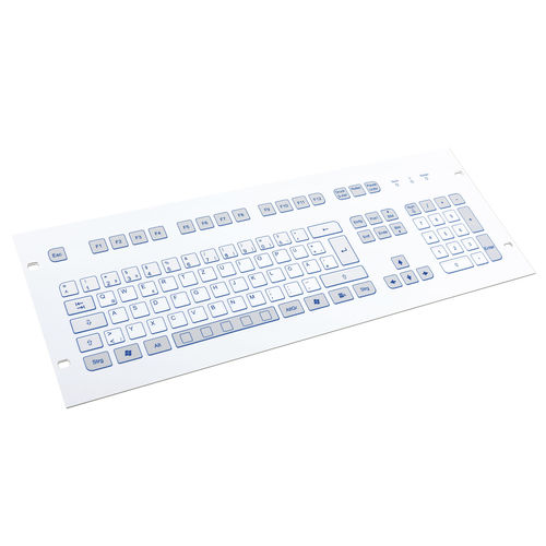 Teclado en bastidor - KS18325 - GETT Asia Ltd. - de membrana / 105 teclas / industrial