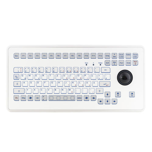 Teclado de mesa - KS18249 - GETT Asia Ltd. - de membrana / 88 teclas / con trackball