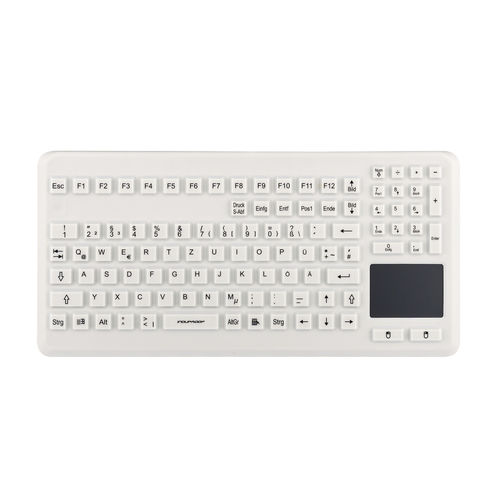 Teclado de mesa - KG17202 - GETT Asia Ltd. - capacitivo / 105 teclas / con alfombrilla táctil