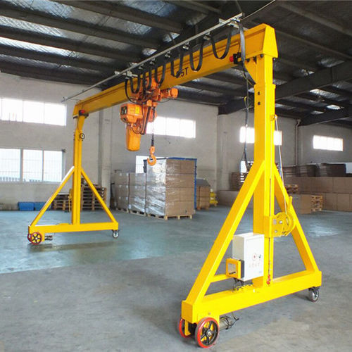 Pórtico sin guía - Xinxiang MAGICART Cranes Co., Ltd - con ruedas / para almacén / para fábrica de cemento