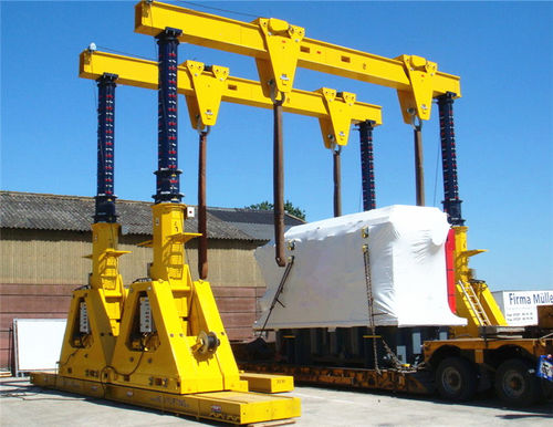 Pórtico hidráulico - HG series - Xinxiang MAGICART Cranes Co., Ltd - para obra de elementos prefabricados / para obras de infraestructura / para taller